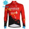 Maillot Cyclisme 2021 Team Bahrain Victorious Hiver Thermal Fleece N001